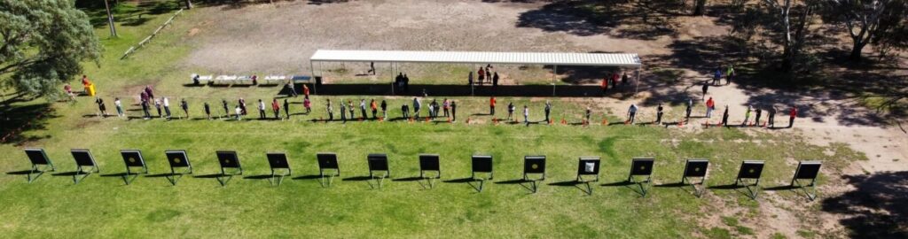 Arial shot of the 2026 Come and Try day